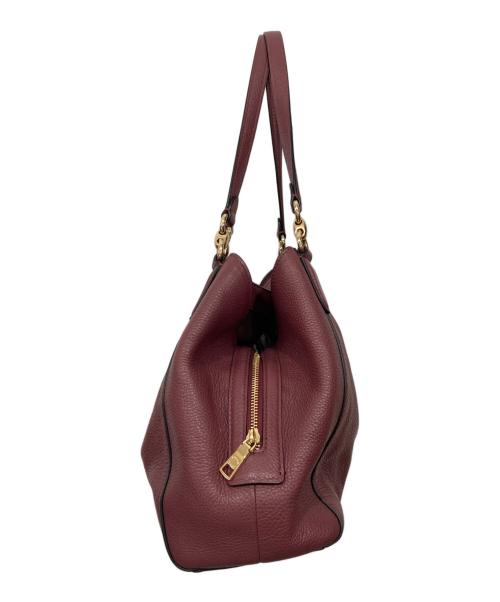 COACH（コーチ）COACH (コーチ) トートバッグ ボルドーの古着・服飾アイテム