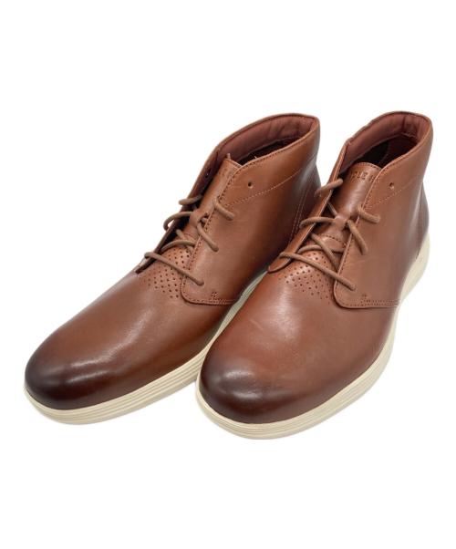 COLE HAAN（コールハーン）COLE HAAN (コールハーン) チャッカーブーツ ブラウン サイズ:9 1/2の古着・服飾アイテム