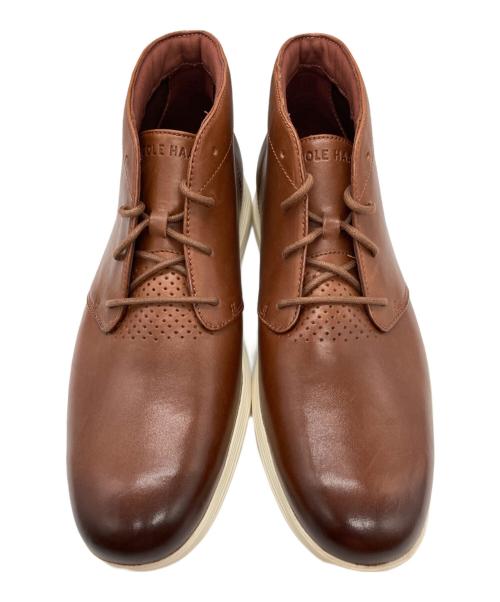 COLE HAAN（コールハーン）COLE HAAN (コールハーン) チャッカーブーツ ブラウン サイズ:9 1/2の古着・服飾アイテム