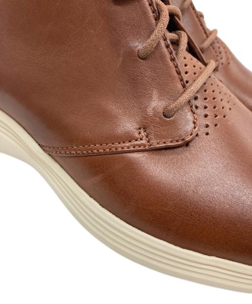COLE HAAN（コールハーン）COLE HAAN (コールハーン) チャッカーブーツ ブラウン サイズ:9 1/2の古着・服飾アイテム