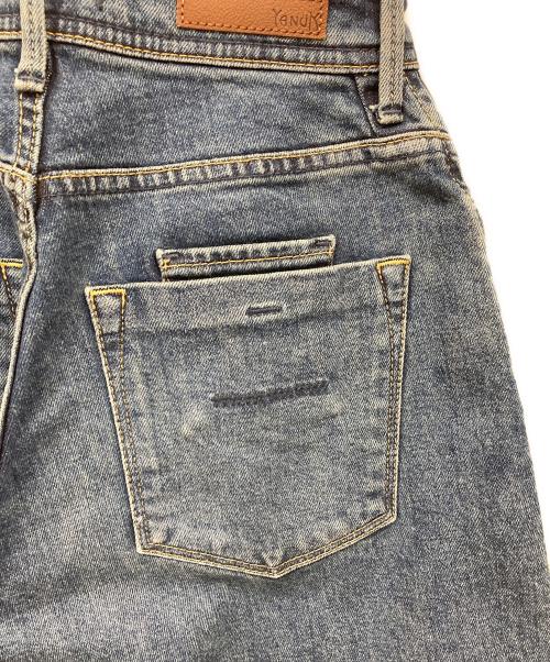 YANUK（ヤヌーク）YANUK (ヤヌーク) ルーズバギー デニムパンツ インディゴ サイズ:W21の古着・服飾アイテム