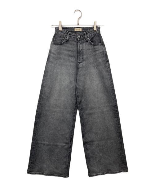 YANUK（ヤヌーク）YANUK (ヤヌーク) ルーズバギー デニムパンツ グレー サイズ:W21の古着・服飾アイテム