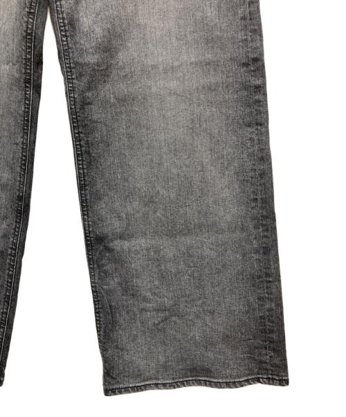 YANUK（ヤヌーク）YANUK (ヤヌーク) ルーズバギー デニムパンツ グレー サイズ:W21の古着・服飾アイテム