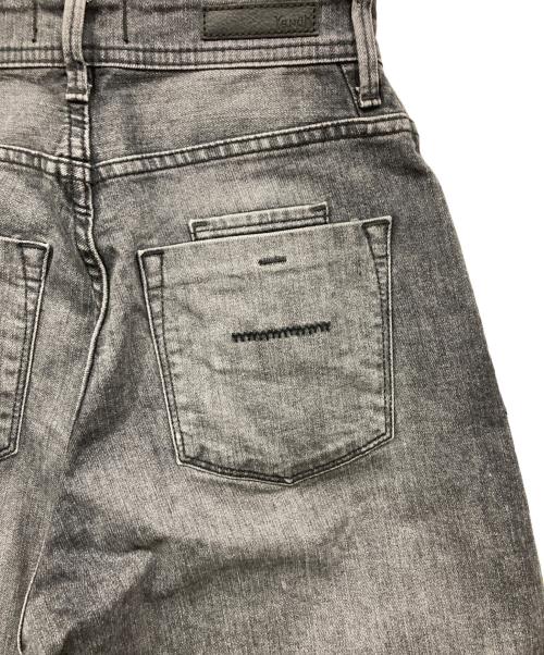 YANUK（ヤヌーク）YANUK (ヤヌーク) ルーズバギー デニムパンツ グレー サイズ:W21の古着・服飾アイテム