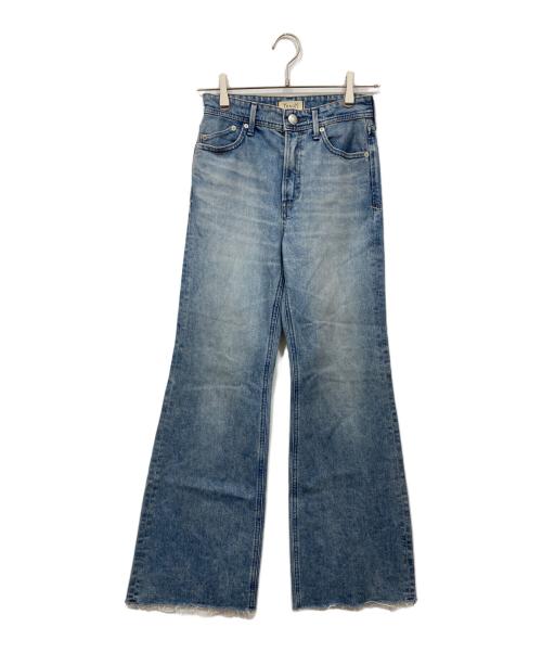 YANUK（ヤヌーク）YANUK (ヤヌーク) フレアデニムパンツ インディゴ サイズ:W22の古着・服飾アイテム
