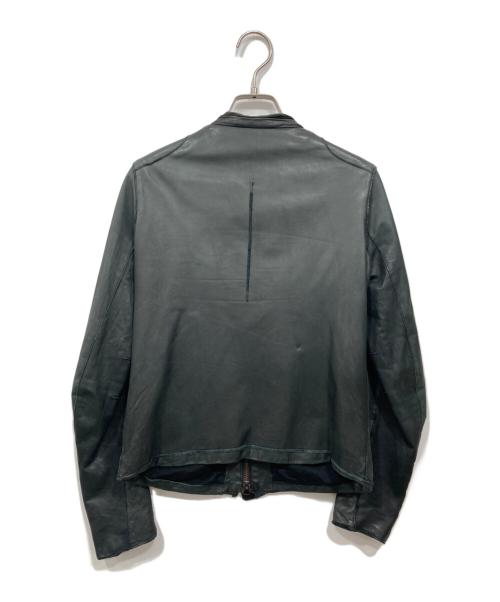 sisii（シシ）sisii (シシ) レザージャケット ブラック サイズ:XXSの古着・服飾アイテム