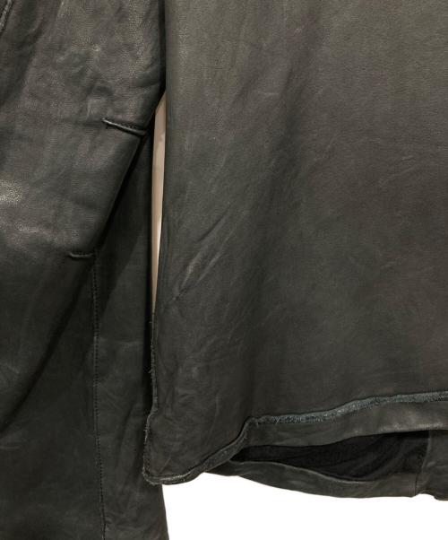 sisii（シシ）sisii (シシ) レザージャケット ブラック サイズ:XXSの古着・服飾アイテム