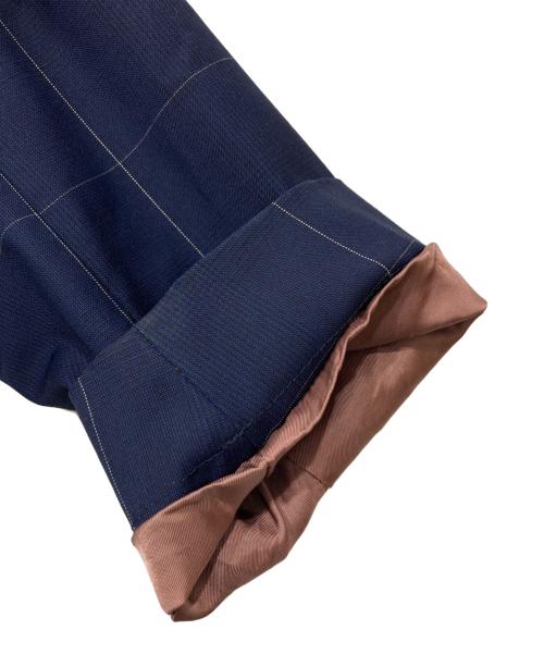 PAUL SMITH（ポールスミス）Paul Smith (ポールスミス) ライナー付きウールステンカラーコート ブルー サイズ:Sの古着・服飾アイテム