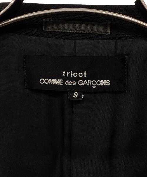 tricot COMME des GARCONS（トリココムデギャルソン）tricot COMME des GARCONS (トリココムデギャルソン) 3Bテーラードジャケット ブラック サイズ:Sの古着・服飾アイテム