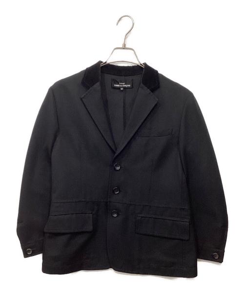 tricot COMME des GARCONS（トリココムデギャルソン）tricot COMME des GARCONS (トリココムデギャルソン) テーラードジャケット ブラック サイズ:Mの古着・服飾アイテム