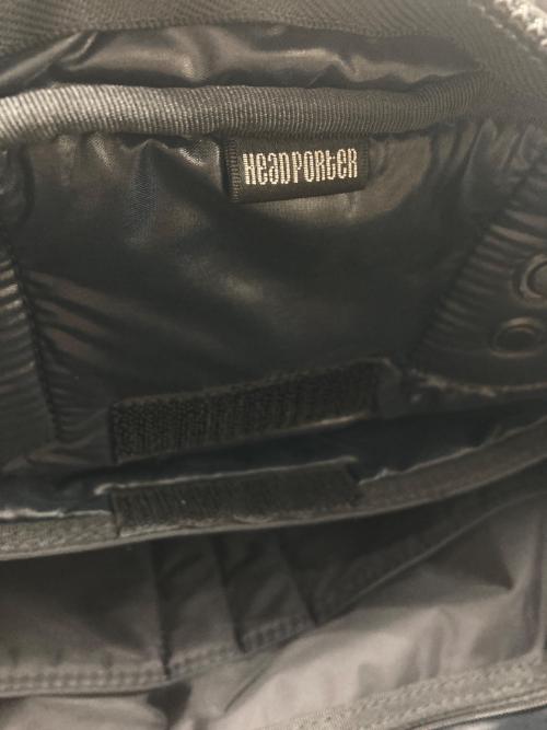 HEAD PORTER（ヘッドポーター）HEAD PORTER (ヘッドポーター) ミニボストンバッグ ブラックの古着・服飾アイテム