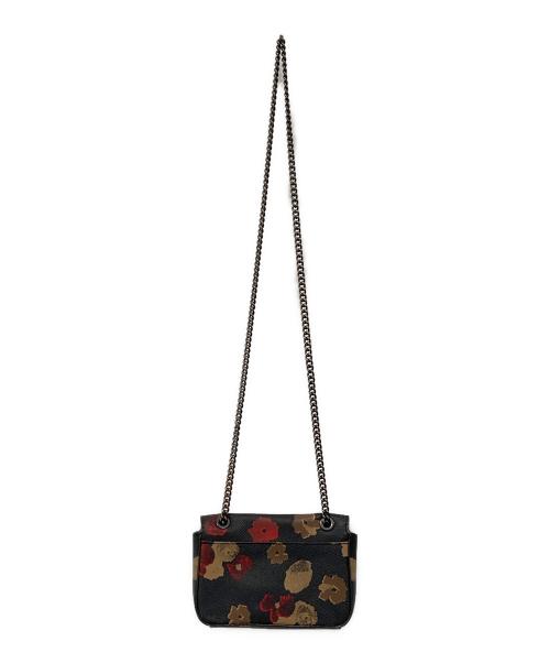COACH（コーチ）COACH (コーチ) ショルダーバッグ ブラック×レッドの古着・服飾アイテム