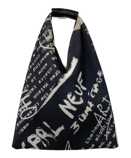MM6 Maison Margiela（エムエムシックスメゾンマルジェラ）MM6 Maison Margiela (エムエムシックスメゾンマルジェラ) ジャパニーズトートバッグ ホワイト×ブラックの古着・服飾アイテム