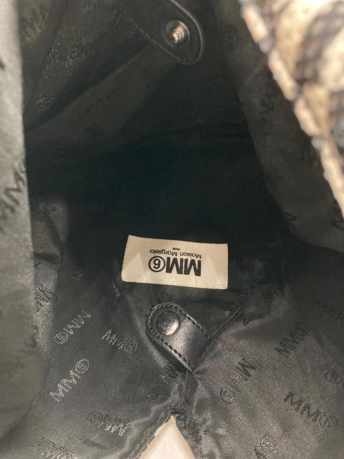 MM6 Maison Margiela（エムエムシックスメゾンマルジェラ）MM6 Maison Margiela (エムエムシックスメゾンマルジェラ) ジャパニーズトートバッグ ホワイト×ブラックの古着・服飾アイテム