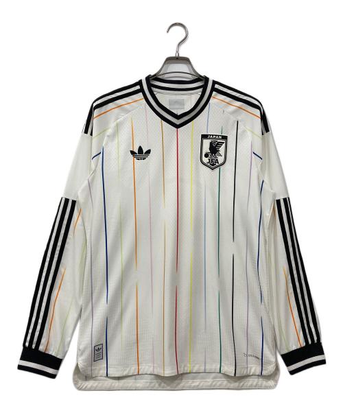 adidas（アディダス）adidas (アディダス) ゲームシャツ ホワイト サイズ:XLの古着・服飾アイテム