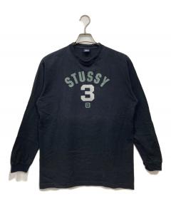 中古・古着通販】stussy (ステューシー) メッシュTシャツ ブラック