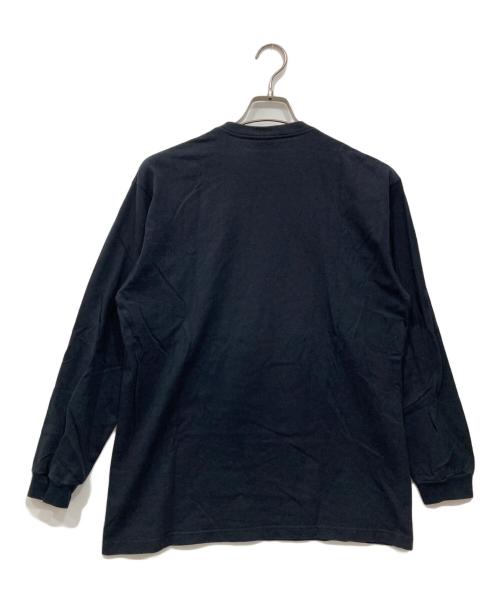 stussy（ステューシー）stussy (ステューシー) アーチロゴプリントカットソー ネイビー サイズ:Mの古着・服飾アイテム