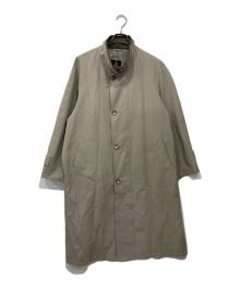 LANVIN CLASSIQUE（ランバンクラシック）の古着「スタンドカラーコート」｜カーキ
