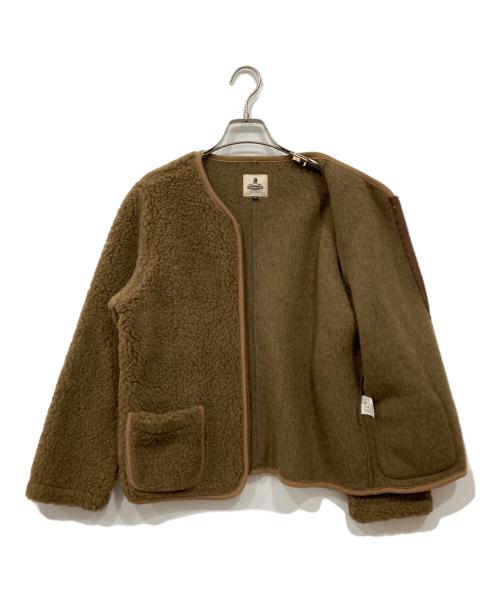 coldbreaker（コールドブレーカー）COLDBREAKER (コールドブレーカー) フリースジャケット ベージュ サイズ:XXSの古着・服飾アイテム