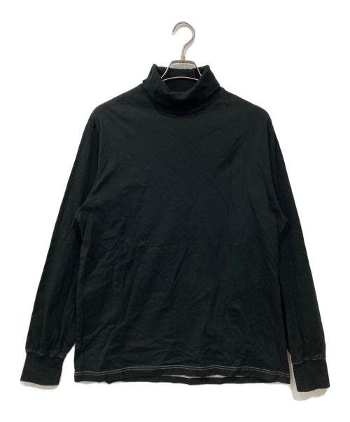 Yonetomi（ヨネトミ）Yonetomi (ヨネトミ) タートルネックカットソー ブラック サイズ:3の古着・服飾アイテム