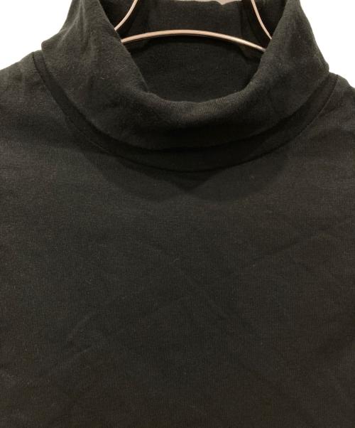 Yonetomi（ヨネトミ）Yonetomi (ヨネトミ) タートルネックカットソー ブラック サイズ:3の古着・服飾アイテム
