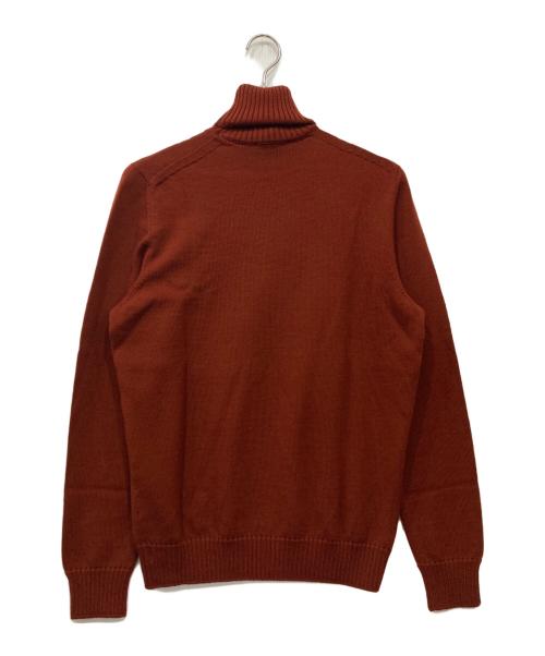 Drumohr（ドルモア）Drumohr (ドルモア) 8ゲージ タートルネックニット ブラウン サイズ:48の古着・服飾アイテム