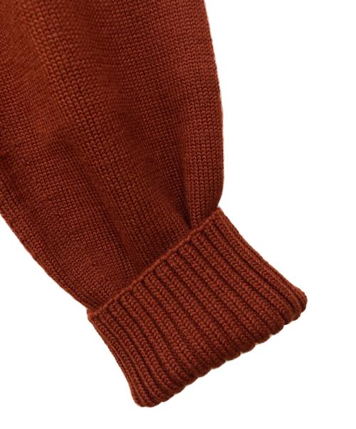 Drumohr（ドルモア）Drumohr (ドルモア) 8ゲージ タートルネックニット ブラウン サイズ:48の古着・服飾アイテム