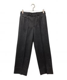 BEAMS F×BERNARD ZINS（ビームスエフ×ベルナール ザンス）の古着「ウールパンツ」｜グレー