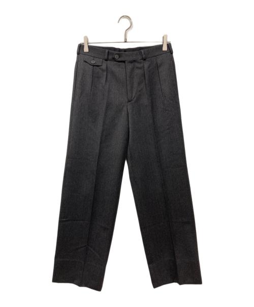 BEAMS F（ビームスエフ）BEAMS F (ビームスエフ) BERNARD ZINS (ベルナール ザンス) ウールパンツ グレー サイズ:38の古着・服飾アイテム