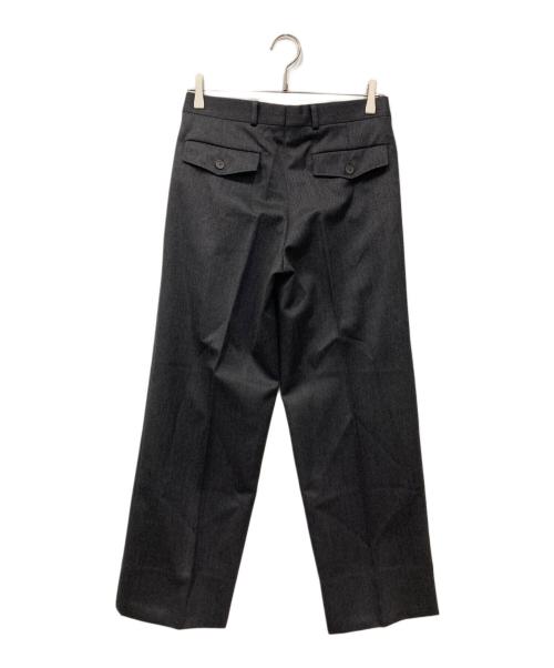 BEAMS F（ビームスエフ）BEAMS F (ビームスエフ) BERNARD ZINS (ベルナール ザンス) ウールパンツ グレー サイズ:38の古着・服飾アイテム