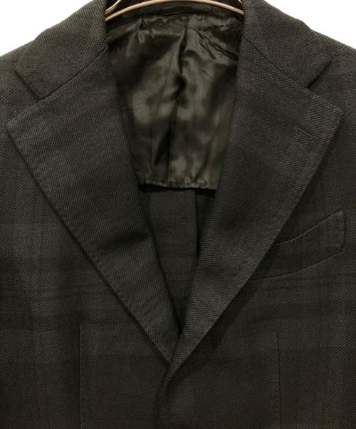 TITO ALLEGRETTO（ティト アレグレット）TITO ALLEGRETTO (ティト アレグレット) テーラードジャケット グレー×ブラック サイズ:44の古着・服飾アイテム