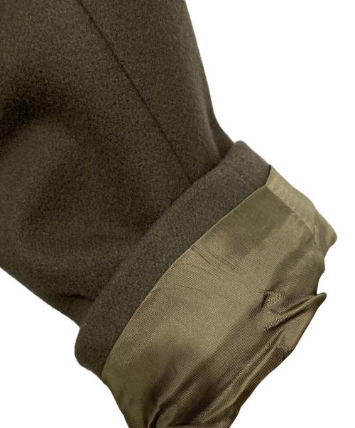 MACKINTOSH（マッキントッシュ）MACKINTOSH (マッキントッシュ) BEAMS F (ビームスエフ) 別注CAWDOR ライトメルトン ロングコート ブラウン サイズ:34の古着・服飾アイテム