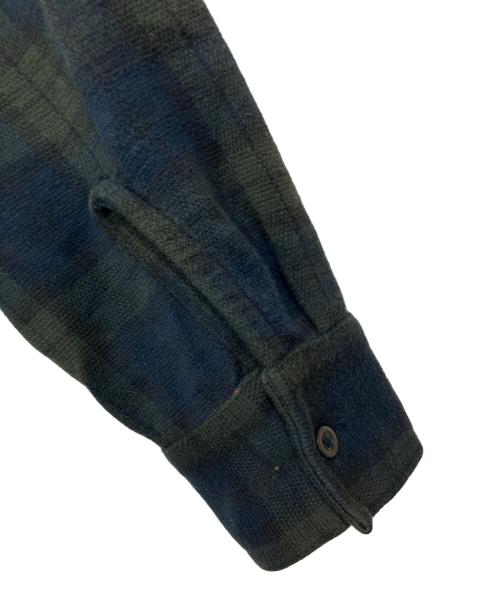 POLO RALPH LAUREN（ポロ・ラルフローレン）POLO RALPH LAUREN (ポロ・ラルフローレン) チェックネルシャツ ネイビー×グリーン サイズ:Sの古着・服飾アイテム