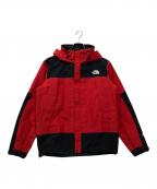 THE NORTH FACEザ ノース フェイス）の古着「ジップアップジャケット」｜ブラック×レッド