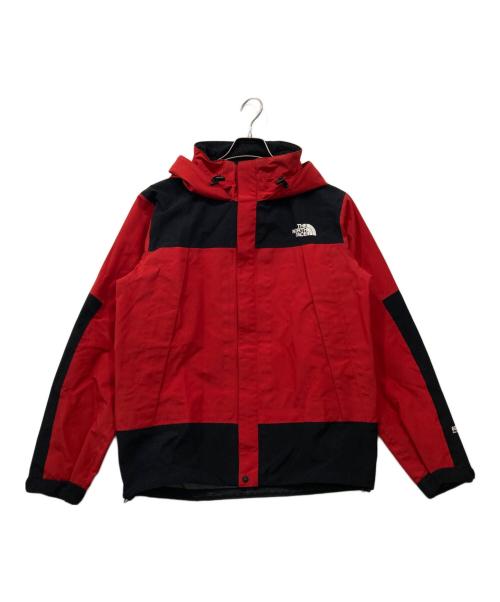 THE NORTH FACE（ザ ノース フェイス）THE NORTH FACE (ザ ノース フェイス) ジップアップジャケット ブラック×レッド サイズ:Mの古着・服飾アイテム