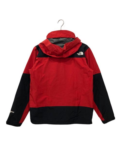 THE NORTH FACE（ザ ノース フェイス）THE NORTH FACE (ザ ノース フェイス) ジップアップジャケット ブラック×レッド サイズ:Mの古着・服飾アイテム