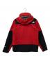 THE NORTH FACE (ザ ノース フェイス) ジップアップジャケット ブラック×レッド サイズ:M：5000円