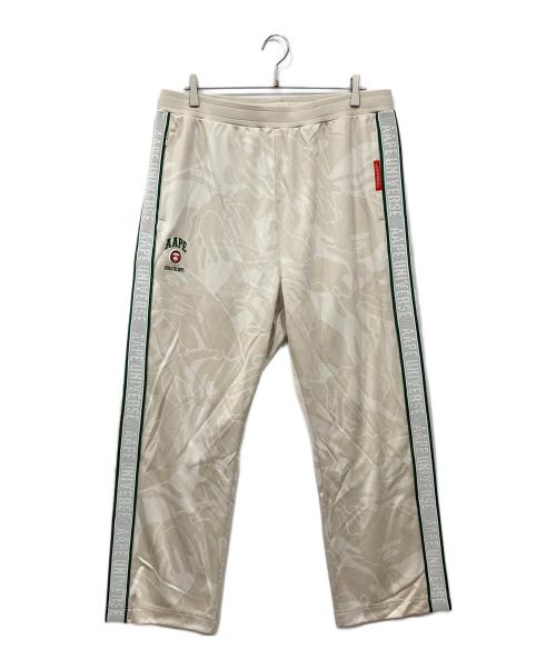 Aape BY A BATHING APE（エーエイプ バイ アベイシングエイプ）AAPE BY A BATHING APE (エーエイプ バイ アベイシングエイプ) トラックパンツ ベージュ サイズ:XLの古着・服飾アイテム