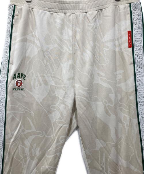 Aape BY A BATHING APE（エーエイプ バイ アベイシングエイプ）AAPE BY A BATHING APE (エーエイプ バイ アベイシングエイプ) トラックパンツ ベージュ サイズ:XLの古着・服飾アイテム