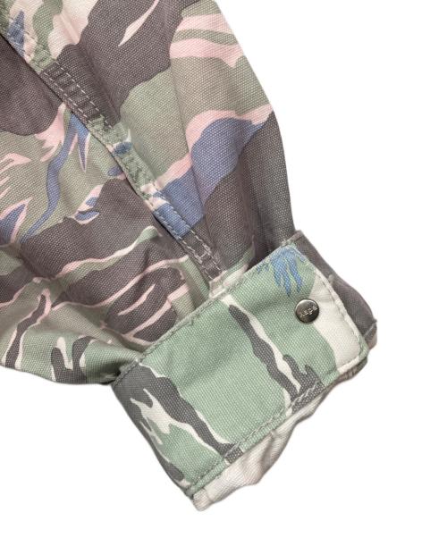 Aape BY A BATHING APE（エーエイプ バイ アベイシングエイプ）AAPE BY A BATHING APE (エーエイプ バイ アベイシングエイプ) クロップドカモジャケット カーキ サイズ:XSの古着・服飾アイテム