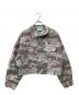 AAPE BY A BATHING APE（エーエイプ バイ アベイシングエイプ）の古着「クロップドカモジャケット」｜カーキ