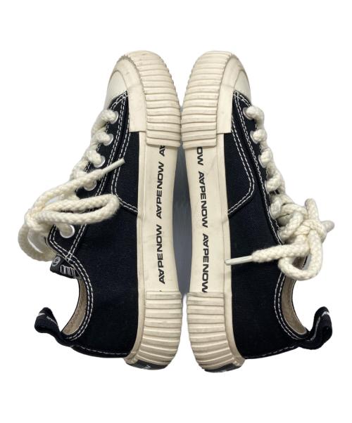 Aape BY A BATHING APE（エーエイプ バイ アベイシングエイプ）AAPE BY A BATHING APE (エーエイプ バイ アベイシングエイプ) ローカットスニーカー ホワイト×ブラック サイズ:26cmの古着・服飾アイテム