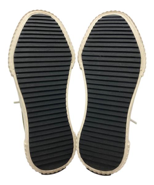 Aape BY A BATHING APE（エーエイプ バイ アベイシングエイプ）AAPE BY A BATHING APE (エーエイプ バイ アベイシングエイプ) ローカットスニーカー ホワイト×カーキ サイズ:25㎝の古着・服飾アイテム