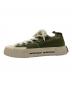 AAPE BY A BATHING APE (エーエイプ バイ アベイシングエイプ) ローカットスニーカー ホワイト×カーキ サイズ:25㎝：8000円