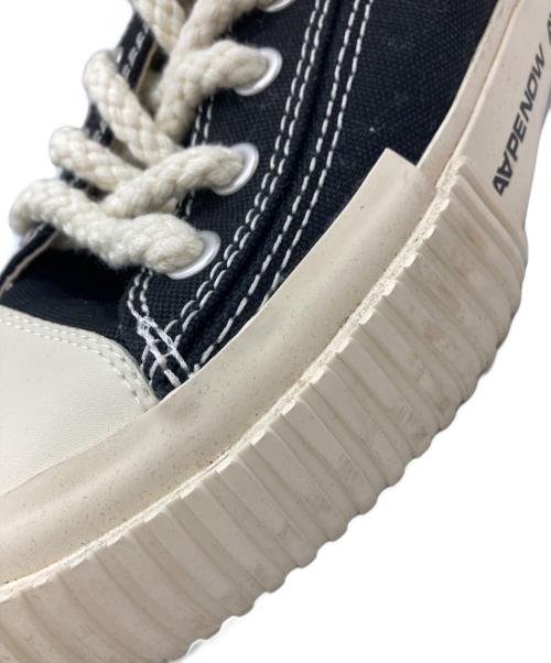 Aape BY A BATHING APE（エーエイプ バイ アベイシングエイプ）AAPE BY A BATHING APE (エーエイプ バイ アベイシングエイプ) ローカットスニーカー ブラック サイズ:28cmの古着・服飾アイテム