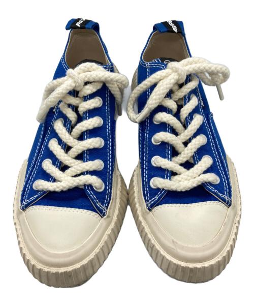 Aape BY A BATHING APE（エーエイプ バイ アベイシングエイプ）AAPE BY A BATHING APE (エーエイプ バイ アベイシングエイプ) ローカットスニーカー ホワイト×ブルー サイズ:28cmの古着・服飾アイテム