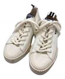 Aape BY A BATHING APE（エーエイプ バイ アベイシングエイプ）の古着「ローカットスニーカー」｜ホワイト