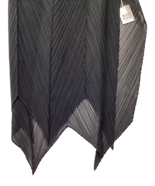 PLEATS PLEASE（プリーツプリーズ）PLEATS PLEASE (プリーツプリーズ) プリーツストール ブラックの古着・服飾アイテム