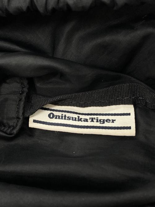 Onitsuka Tiger（オニツカタイガー）Onitsuka Tiger (オニツカタイガー) メッシュ巾着ショルダーバッグ ブラックの古着・服飾アイテム