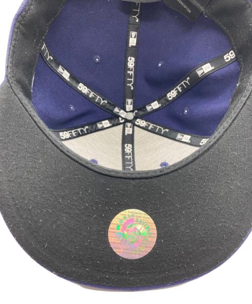 New Era（ニューエラ）New Era (ニューエラ) キャップ ネイビー サイズ:7 3/4の古着・服飾アイテム